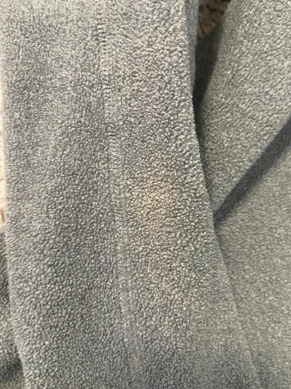 The North Face Jacket Mens XL Gray Fleece 1/4 Zip Pullover Hiking Outdoor Layer